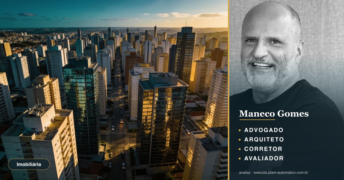120+ profissionais debatem futuro do mercado imobiliário — análise de Maneco Gomes (advogado, arquiteto, corretor e avaliador CNAI)