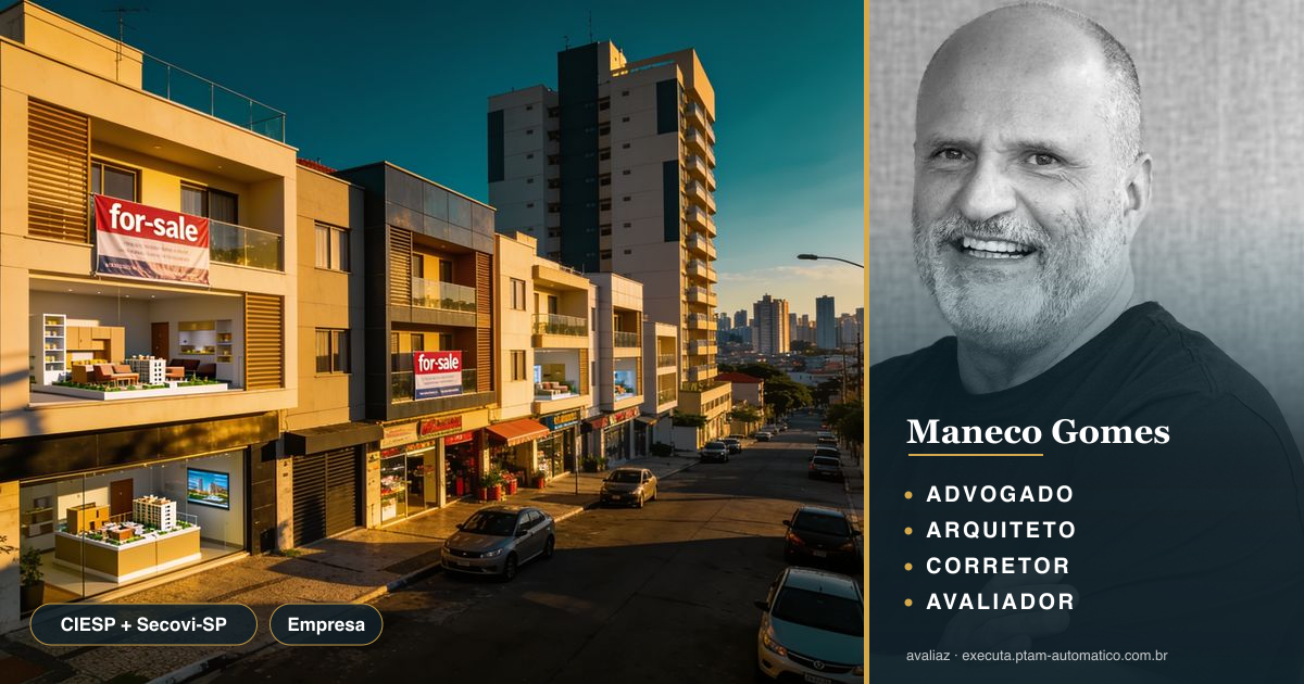 CIESP + Secovi-SP: integração indústria-imóveis em foco — análise de Maneco Gomes (advogado, arquiteto, corretor e avaliador CNAI)