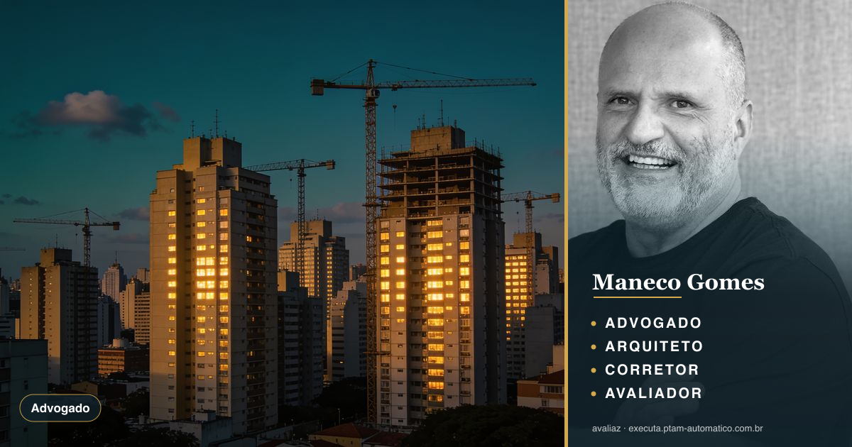 Condôminos respondem por dívida do condomínio sem serem parte no processo — análise de Maneco Gomes (advogado, arquiteto, corretor e avaliador CNAI)