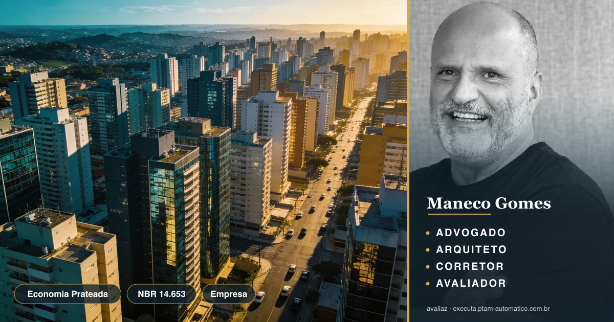 Economia Prateada: avalie imóveis para 60+ com NBR 14.653 — análise de Maneco Gomes (advogado, arquiteto, corretor e avaliador CNAI)
