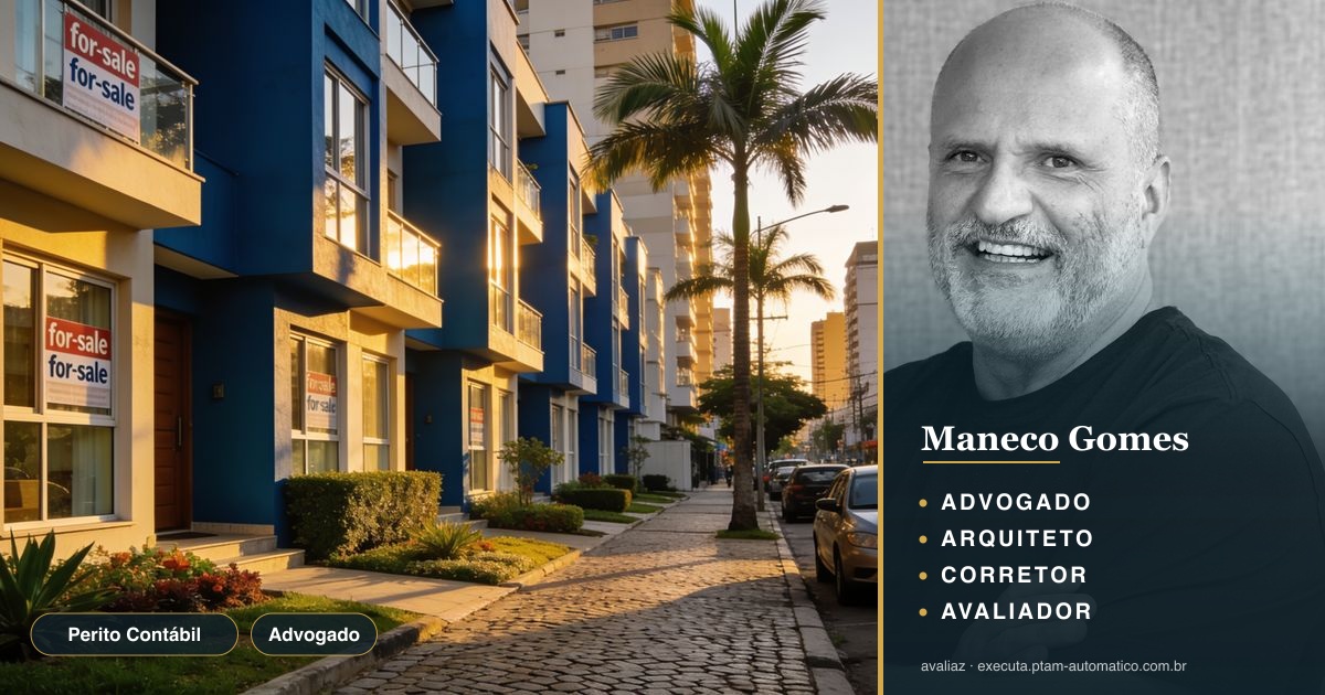 Perito Contábil: Exame CFC 2026 e o PTAM — análise de Maneco Gomes (advogado, arquiteto, corretor e avaliador CNAI)